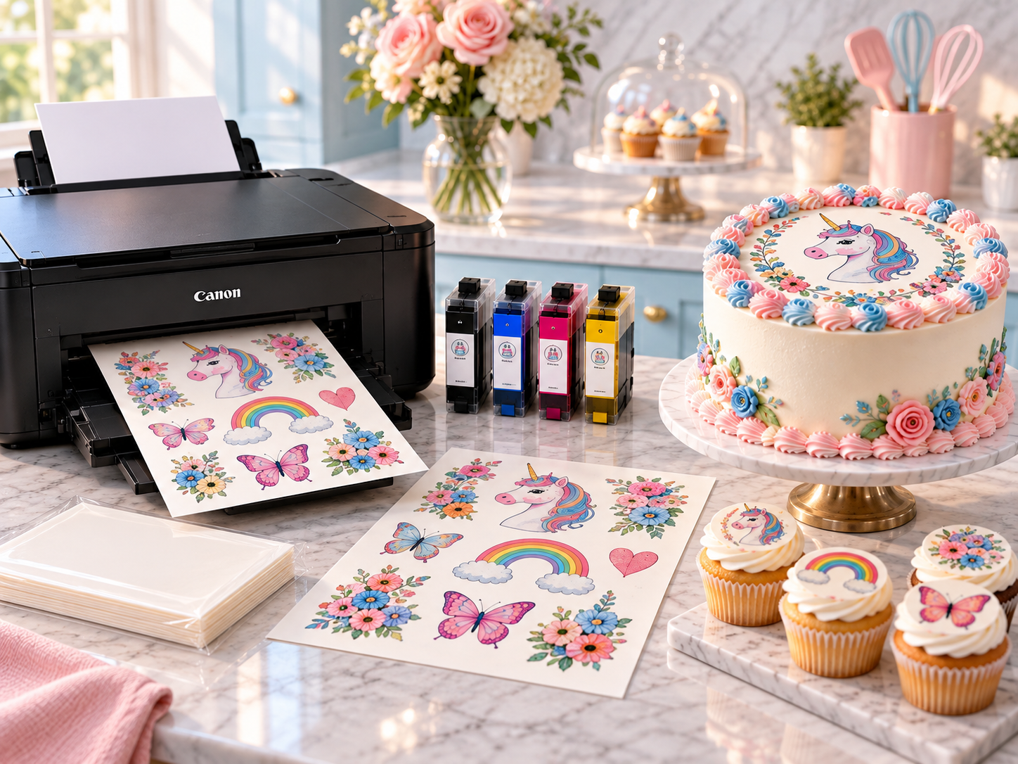 What Is Edible Printing? A Beginner’s Guide to Edible Printers, Ink & Cake Printing