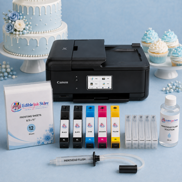 EdibleInkStore Ultimate Home Baker Premier Edible Printer Essential Bundle