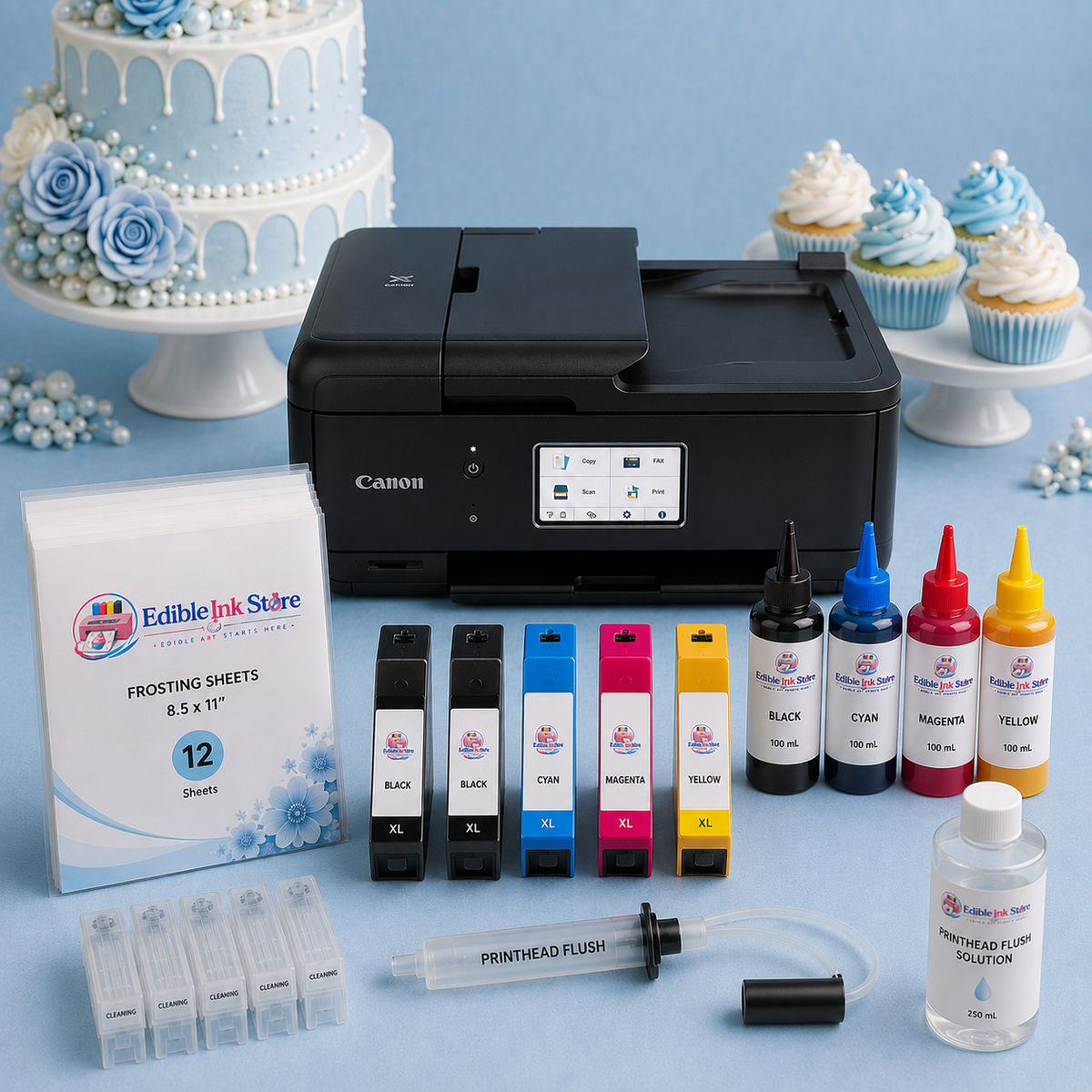 EdibleInkStore Ultimate Home Baker Prestige Edible Printer Signature Bundle